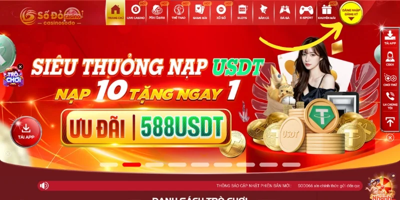 Hệ thống đăng ký tại SODO được nâng cấp giúp tăng trải nghiệm