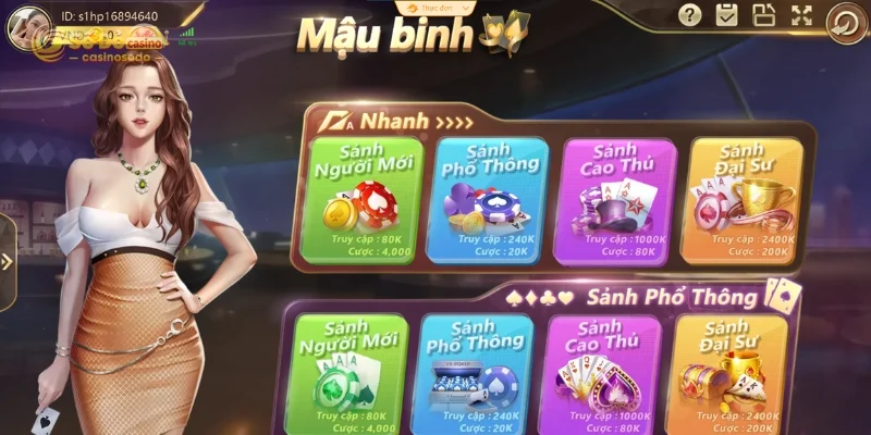 Mậu Binh có cách chơi đơn giản phù hợp cho người mới
