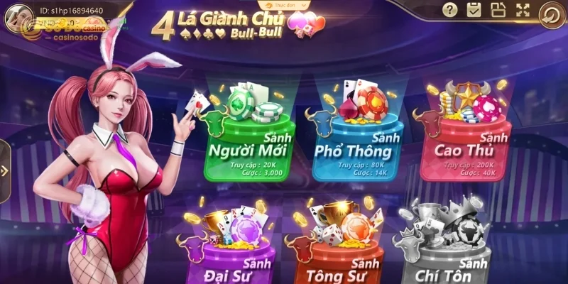 Quy tắc xếp hạng các lá bài chi tiết trong Bull Bull