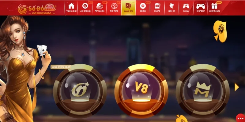 V8 Poker là lựa chọn hàng đầu của nhiều người chơi